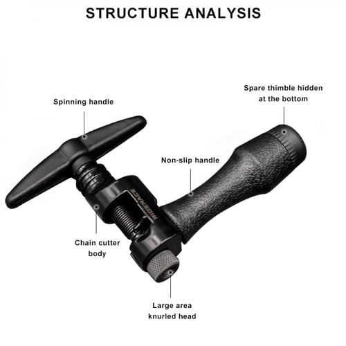 اداة لفتح مسمار حلقات الجنزير