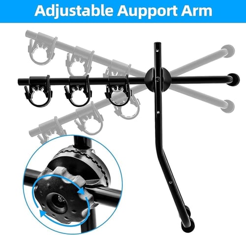 حامل دراجات للسيارات مع قفل ثلاثي وثبات قوي