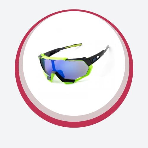 نظارة رياضية ثلاث عدسات بتصميم انسيابي