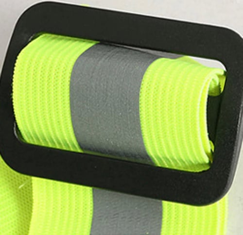 حزام عاكس الانارة اخضر