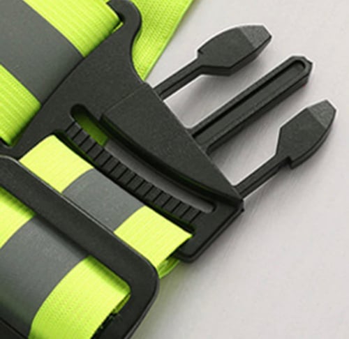 حزام عاكس الانارة اخضر