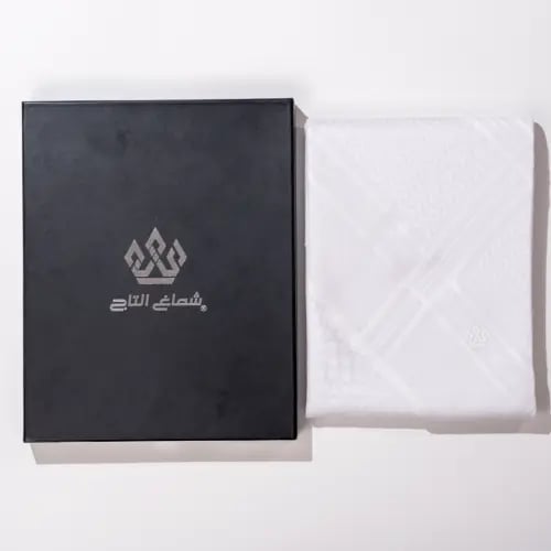 شماغ التاج ابيض 2026