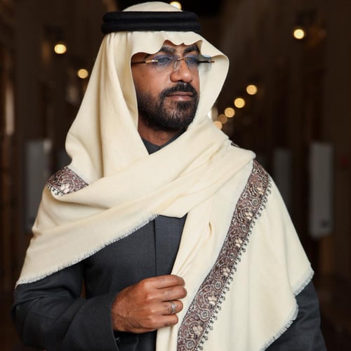 شال العربي صوف كشميري C4