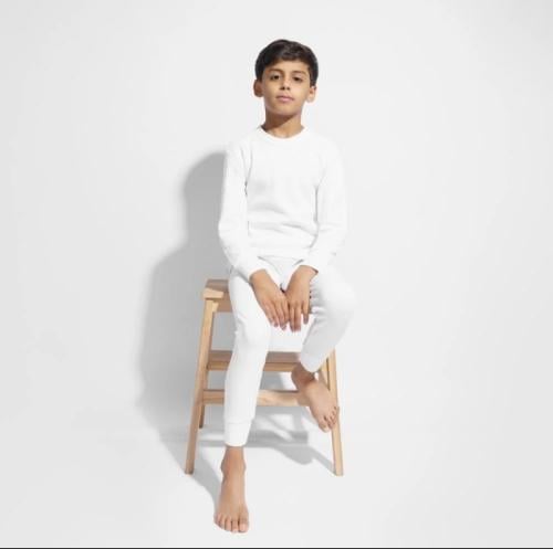 دروش بيجاما ثيرمال حراري ولادي أوف وايت