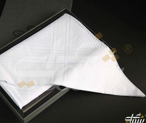 شماغ جينيفا ابيض سوفت