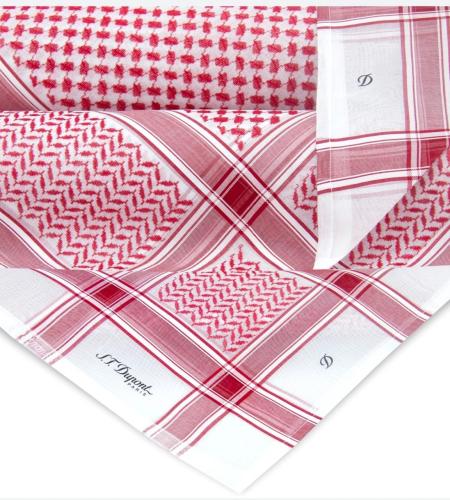 شماغ S.T.Dupont أحمر 2026 كاجول