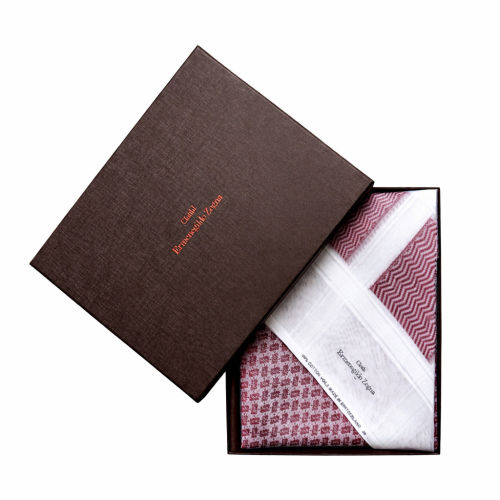 شماغ Ermenegildo Zegna احمر جكار 2026