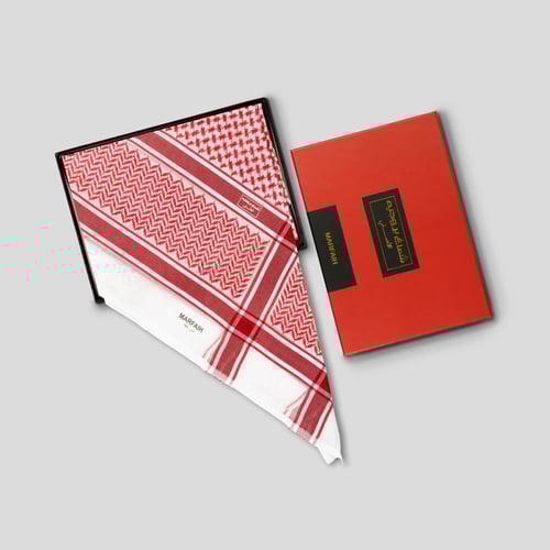 شماغ بروجيه Marfaih احمر آخر إصدار