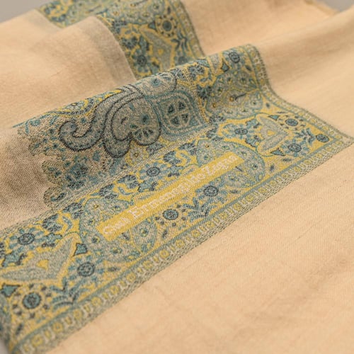 شال Ermenegildo Zegna صوف الفيكونيا فاخر