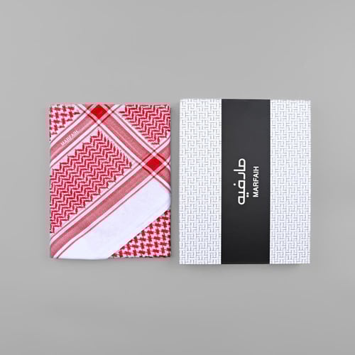 شماغ MARFAIH احمر 2026