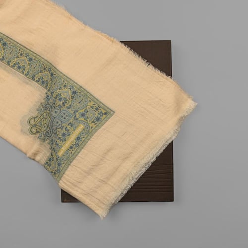 شال Ermenegildo Zegna صوف الفيكونيا فاخر