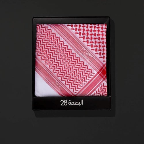 شماغ البسام بصمة 28 الإنجليزي