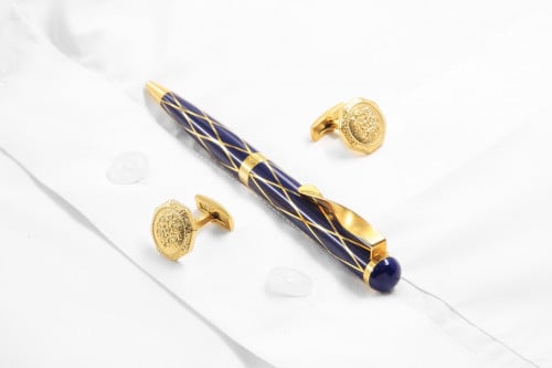 طقم قلم وكبك فاخر T177