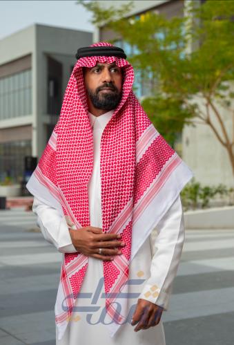 شماغ بروجيه احمر العقيق كلاسيك اخر اصدار