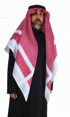 شماغ بروجيه شبابي خطوط بيضاء اخر اصدار