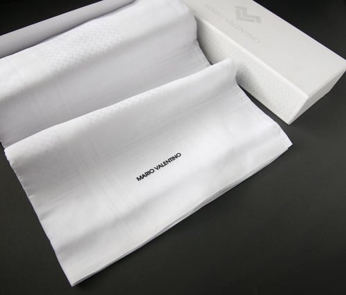 شماغ ماريو فالنتينو ابيض SVVO1