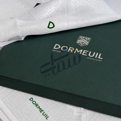 شماغ DORMEUIL الابيض المميز الايطالي