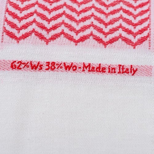 شال دنهل احمر وبيج 2026 الايطالي