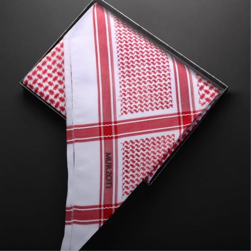 شماغ مرزوتي أحمر الجديد SMSR2