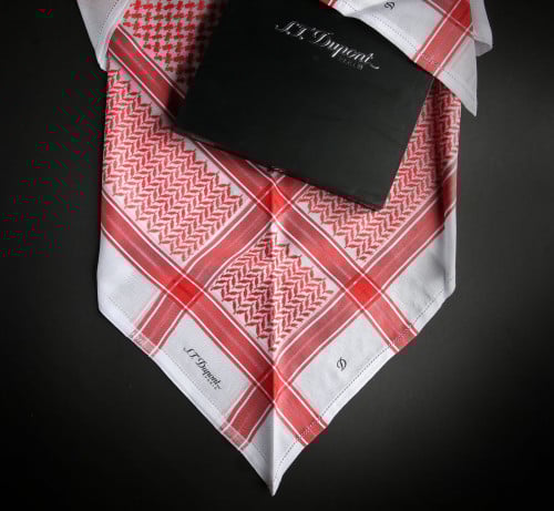 شماغ اس ديبون أحمر DRR