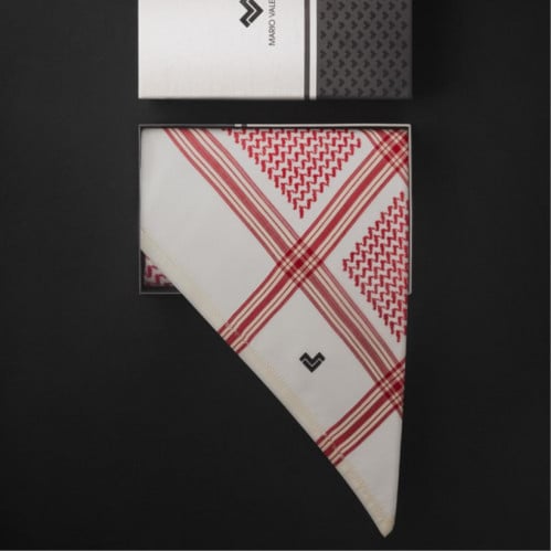 شماغ ماريو فالنتينو أحمر بيج SVOM4-5