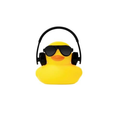 "Headphone Duck " Yellow