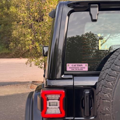 Independent girl Sticker