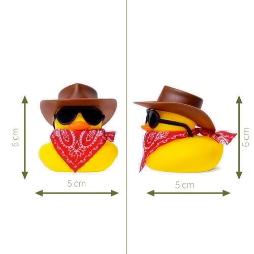 "Cowboy Duck " Yellow