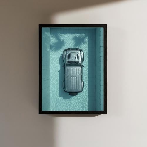 Jeep Canvas Wall Art-12