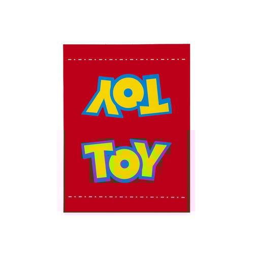 Red Toy Car Tag