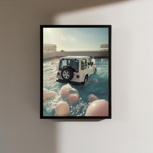 Jeep Canvas Wall Art-3