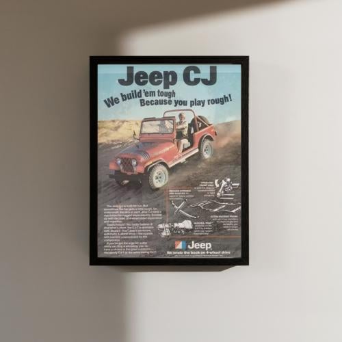 Canvas Jeep Art Wall