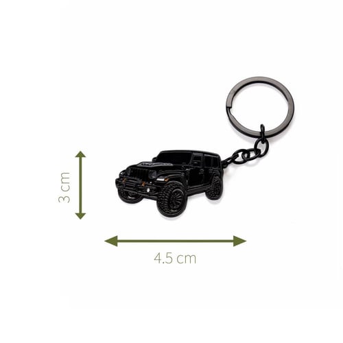 Black Jeep keychain