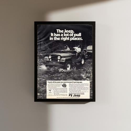 Canvas Jeep Art Wall