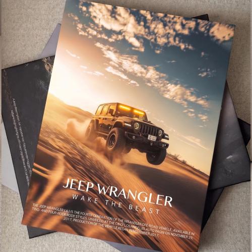 Custom Poster canvas for your Jeep -3