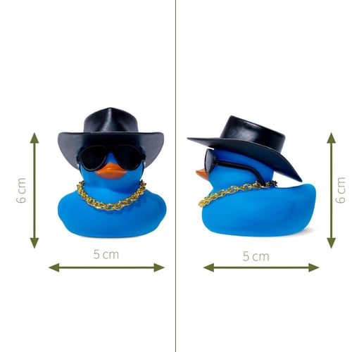 "Cowboy Duck " Blue