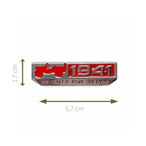 Red Jeep Badge 1941