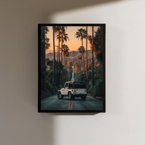 Jeep Canvas Wall Art-2