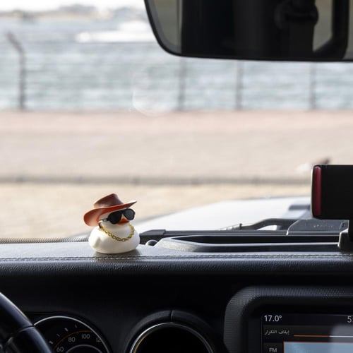 "Cowboy Duck " White