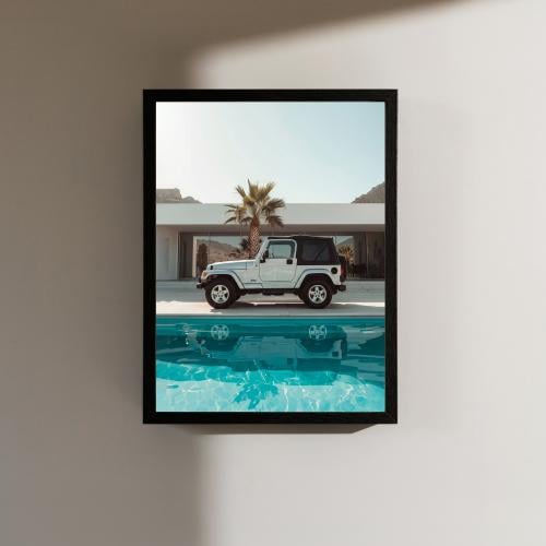Jeep Canvas Wall Art-9