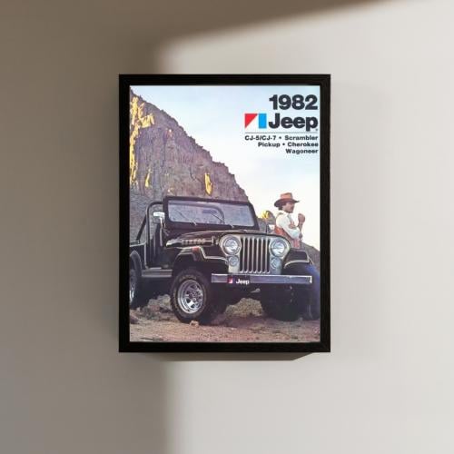 Canvas Jeep Art Wall