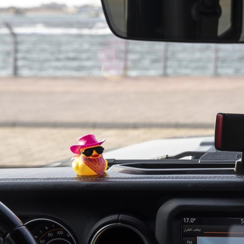 "Cowboy Duck " Yellow
