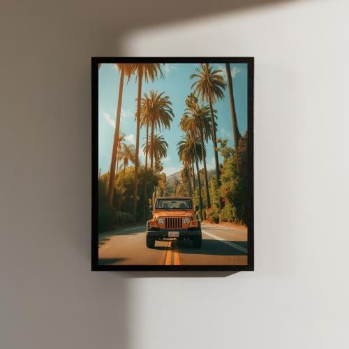 Jeep Canvas Wall Art-7