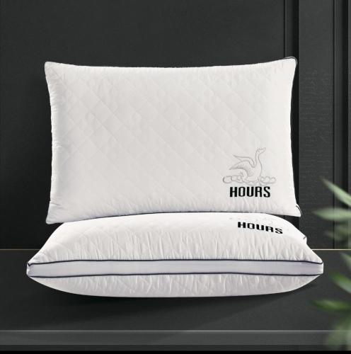 Horse hotel pillow filled with microfiber alternat...