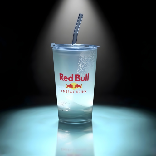 ‎كوب ريدبول المضيء – اللون سماوي