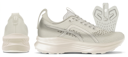 حذاء رياضي طبي أبيض قطبي – FF Motion Run Arctic Wh...