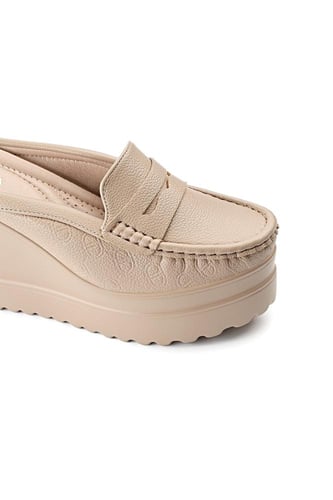 حذاء كعب عالي طبي سابو بدون لمعة مفتوح من الخلف يت...