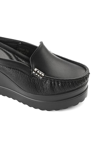 حذاء كعب عالي طبي سابو مفتوح من الخلف بقطعة معدنية...