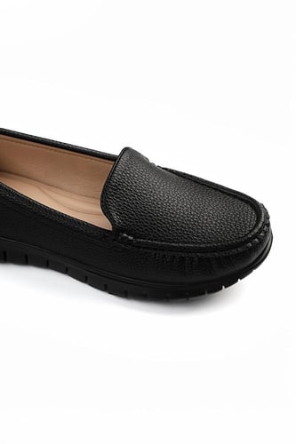 حذاء فلات كاجوال طبي كعب متوسط سادة