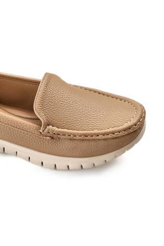 حذاء فلات كاجوال طبي كعب متوسط سادة